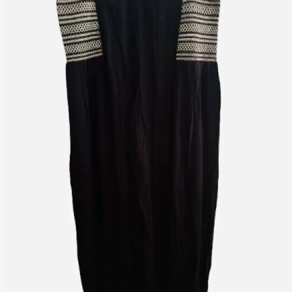 Free People Embroidered Waistband Pants